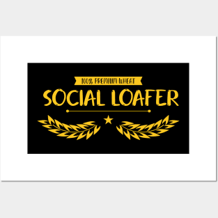 Social Loafer Posters and Art